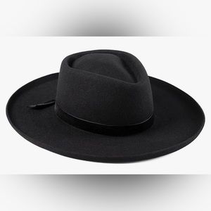 Black Wool Fedora